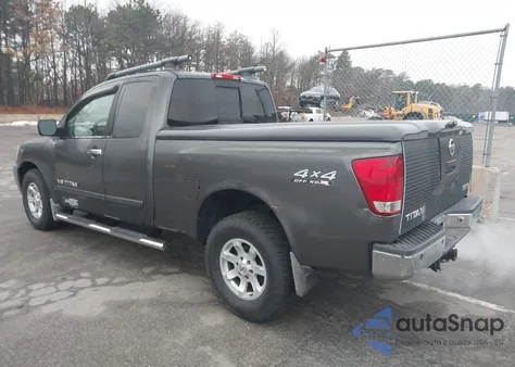 2006 Nissan Titan Se из США, поврежденный, VIN 1N6BA06B56N512473